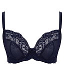 Ana Non Padded Plunge Bra Midnight Sequin TKD Lingerie Panache Fashion CF1