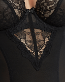 Ana Plunge Body Black TKD Lingerie Panache Fashion C1