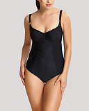 Anya Riva Balconnet Swimsuit Black TKD Lingerie Swim Core Panache F1
