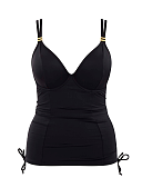 Anya Riva Balconnet Tankini Black TKD Lingerie Panache Swim Core CF1