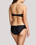 Anya Riva Twist Bandeau Bikini And Gather Pant Black TKD Lingerie Panache Core B2