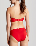 Anya Riva Twist Bandeau Bikini And Gather Pant Feiry Red TKD Lingerie Panache Swimwear Fashion B1