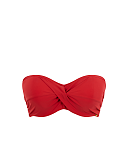 Anya Riva Twist Bandeau Bikini Feiry Red TKD Lingerie Panache Swimwear Fashion CF1