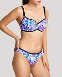 Aspen Padded Balconnet Bikini And Brazillian Pant Tie Dye TKD Lingerie Panache Swimwear Fashion F1