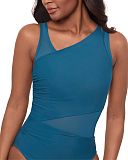 Azura Hidden Underwire Shaping Swimsuit Aegean TKD Lingerie Miraclesuit Fashion F2
