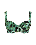 Bali Full Cup Bikini Palm Print TKD Lingerie Panache Swim Fashion CF1