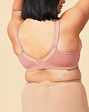 Basic Bralette Sugar Candy Everyday Bra Rosewood TKD Lingerie Core B1