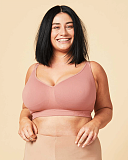 Basic Bralette Sugar Candy Everyday Bra Rosewood TKD Lingerie Core F1