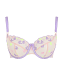 Belle Balcony Bra Butterflies TKD Lingerie Cleo Fashion CF1