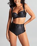 Bette Balconnet Bikini And High Waist Pant Obsidian Panache TKD Lingerie Fashion F1