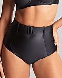 Bette High Waist Brief Obsidian Panache TKD Lingerie Fashion F1