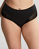 Bliss And Deep Brief Noir TKD Lingerie Sculptresse F1