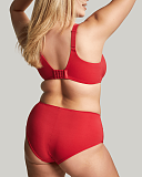 Bliss Full Cup Bra And Deep Brief Salsa Red TKD Lingerie Sculptresse Fashion B1