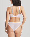 Blossom Balconnet Bra And Brazillian Brief Lilac TKD Lingerie Panache Fashion B1
