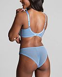 Blossom Balcony Bra And Brazilian Brief Daisy Chain TKD Lingerie Panache Fashion B1