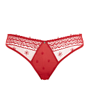 Blossom Brazillian Brief Raspberry TKD Lingerie Panache Fashion CF1