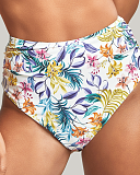 Botanical High Waist Pant Floral Print TKD Lingerie Panache Swimwear Fashion F1