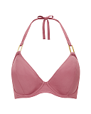 Boudoir Beach Halter Bikini Top Deco Rose TKD Lingerie Miss mandalay Swim CF1