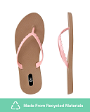 Bristol Flip Flop Toffee Blush Bask TKD Lingerie F2