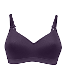 Buddy Non Wired Nursing Bra Purple Charley M TKD Lingerie Core CF1