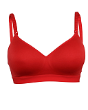 Buddy Non Wired Nursing Bra Red Charley M TKD Lingerie Core CF1