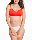 Buddy Non Wired Nursing Bra Red Charley M TKD Lingerie Core F1