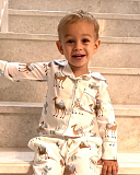 Camel Print Pyjama Set Child Jessica Lily TKD Lingerie F2
