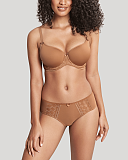 Cari Moulded Spacer Bra And Brief Caramel TKD Lingerie Panache Core F1