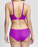 Cari Spacer Bra And Brief Deep Orchid TKD Lingerie Panache Luxury b