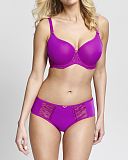 Cari Spacer Bra And Brief Deep Orchid TKD Lingerie Panache Luxury f1