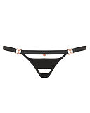 Censored Thong Black TKD Lingerie Scantilly Luxury f