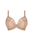 Centre Stage Plunge Bra Latte TKD Lingerie Curvy Kate Core CF1