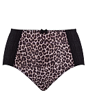 Chi Chi High Waist Brief Leopard  Print TKD Lingerie Panache Fashion CF1