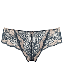Clara Brief Navy Pearl TKD Lingerie Panache Fashion CF1