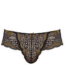 Clara Brief Olive Black TKD Lingerie Panache Fashion CF1