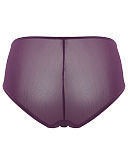 Clara Brief Plum Silver TKD Lingerie Panache Fashion BC