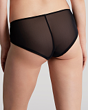Clara Brief Ruby Noir TKD Lingerie Panache Fashion B1