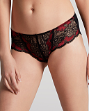 Clara Brief Ruby Noir TKD Lingerie Panache Fashion F1