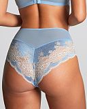 Clara Deep Brief Dusky Blue TKD Lingerie Panache Fashion B1
