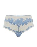 Clara Deep Brief Dusky Blue TKD Lingerie Panache Fashion CF1