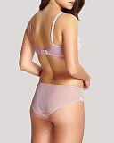 Clara Full Cup Bra And Brief Pink Champagne TKD Lingerie Panache Fashion B1