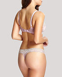 Clara Full Cup Bra And Thong Pink Champagne TKD Lingerie Panache Fashion B1