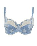 Clara Full Cup Bra Dusky Blue TKD Lingerie Panache Fashion CF1