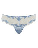 Clara Thong Dusky Blue TKD Lingerie Panache Fashion CF1