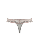 Clara Thong Opal Grey TKD Lingerie Panache Fashion CB1