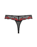 Clara Thong Ruby Noir TKD Lingerie Panache Fashion CB1