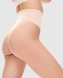 Contour High Waist Thong Almond Heist TKD Lingerie B1