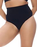 Contour High Waist Thong Black Heist TKD Lingerie F1