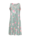 Coral Chemise Shell print Mint Green Mix TKD Lingerie Cyberjammies Fashion CF1 min
