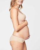 Croissant Spacer Flexible Wire Nursing Bra Beige